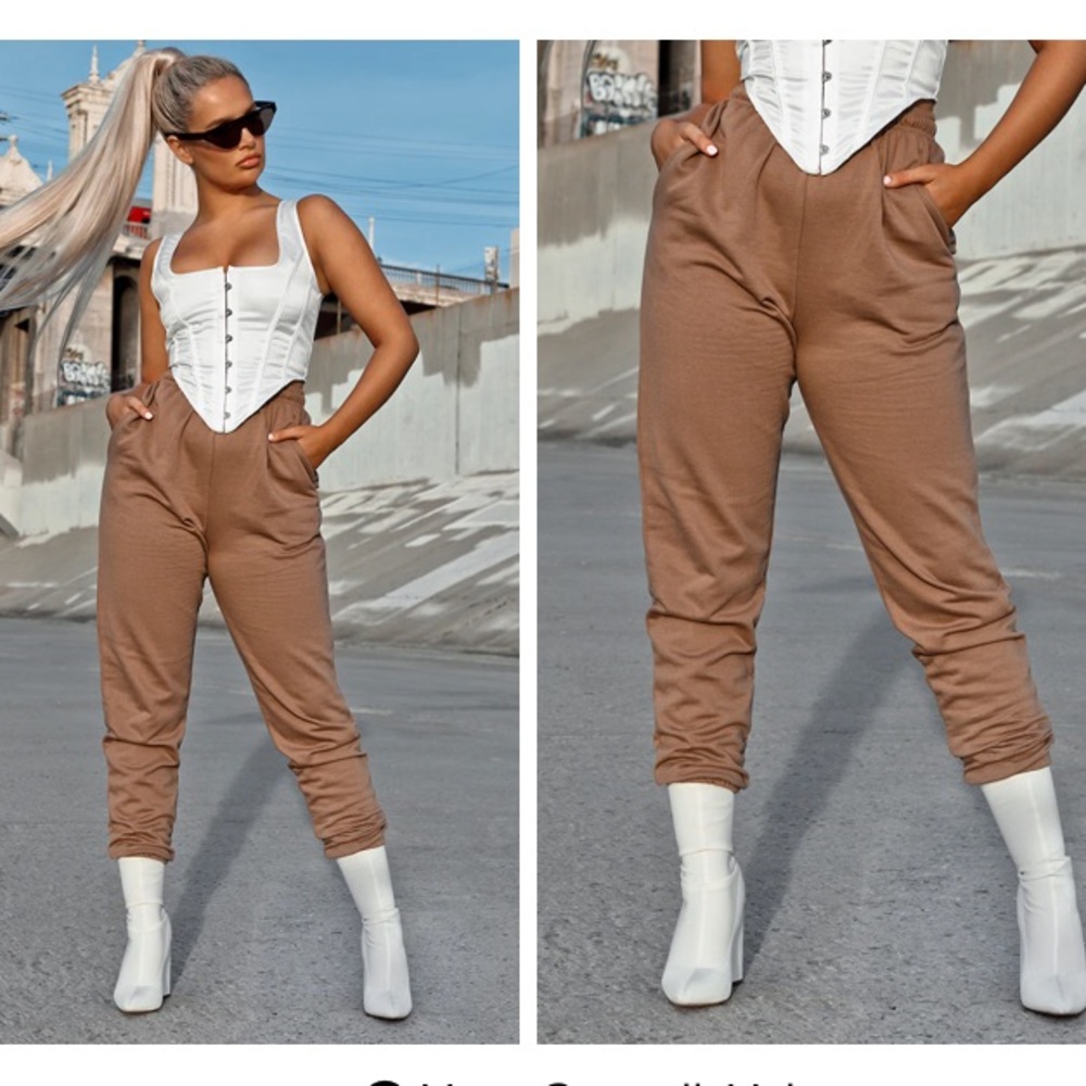 PLT Chocolate Joggers